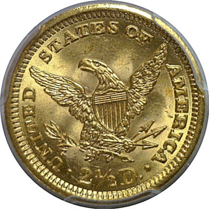 1903 $2 1/2 Liberty   PCGS MS-64 - Image 3