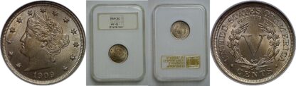 1909 Liberty Nickel   NGC MS-64