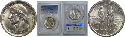 1937-D Boone Commemorative Half Dollar   PCGS MS-65