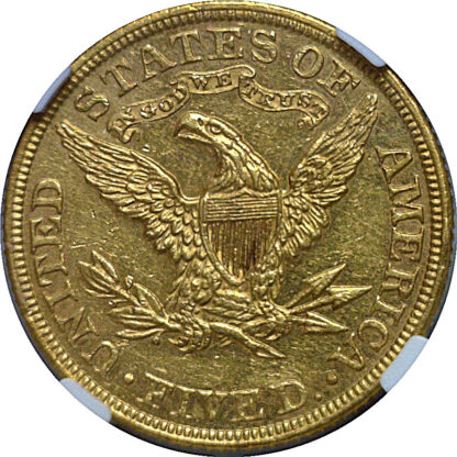 1887 $5 Liberty   NGC PR-61 - Image 3