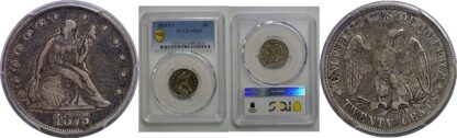 1875-CC Twenty Cent Piece    PCGS VF-25