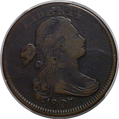1807 Large Cent   PCGS F-12 - Image 2
