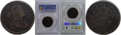 1807 Large Cent   PCGS F-12