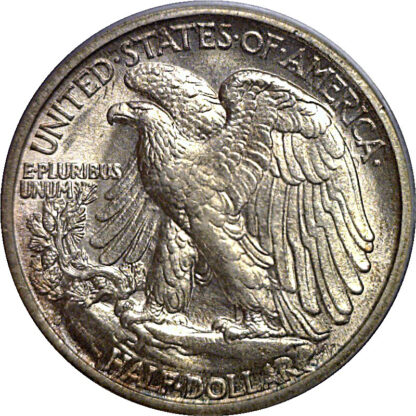 1917-S Reverse  Walking Liberty Half Dollar    PCGS MS-62 - Image 3