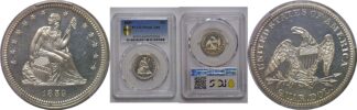 1859  Seated Liberty Quarter   PCGS PR-66 CAM