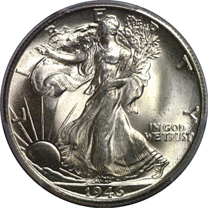 1946-S Walking Liberty Half Dollar   PCGS MS-66+ - Image 2