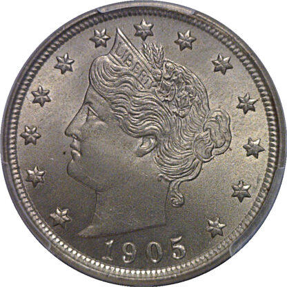 1905  Liberty Nickel    PCGS MS-65  CAC - Image 2