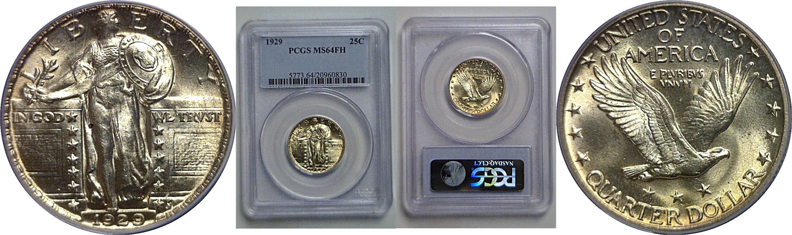 1929 Standing Liberty Quarter   PCGS MS-64 FH