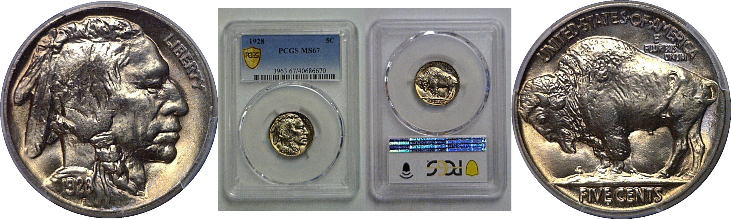 1928 Buffalo Nickel   PCGS MS-67