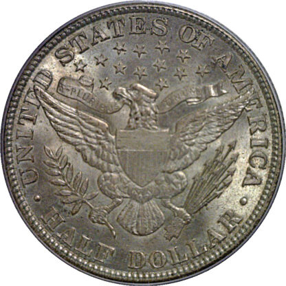 1912 Barber Half Dollar   PCGS MS-63 - Image 3