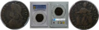 1787 Connecticut Halfpenny   PCGS F-12