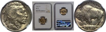 1936-D  Buffalo Nickel   NGC MS-67