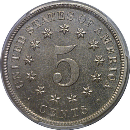 1875 Shield Nickel   PCGS PR-66 CAM - Image 3