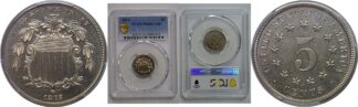 1875 Shield Nickel   PCGS PR-66 CAM