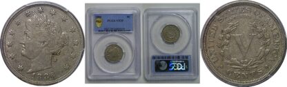 1886 Liberty Nickel   -   PCGS VF-35