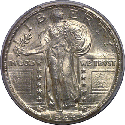 1924-D Standing Liberty Quarter   PCGS MS-64 - Image 2