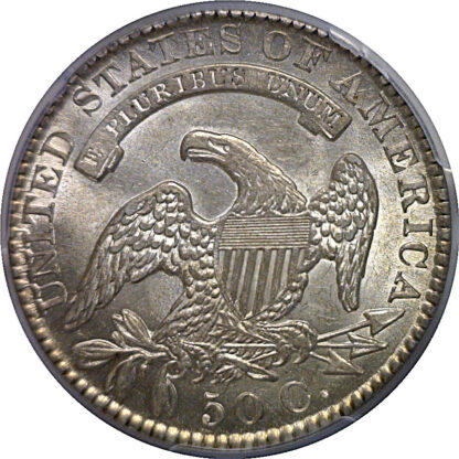 1830 Bust Half Dollar   PCGS AU-58 - Image 3