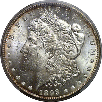 1893-O Morgan Dollar   PCGS MS-63 - Image 2