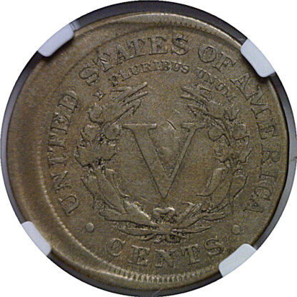 1901 Off-Center  Liberty Nickel   NGC VF-35 - Image 3