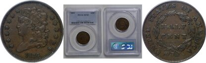 1832 Half Cent   PCGS XF-45