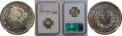 1885 Liberty Nickel   -   NGC PF-66+