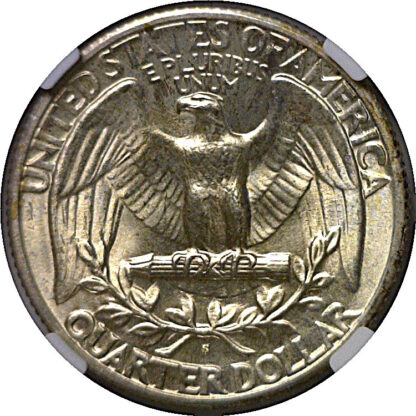 1938-S Washington Quarter   NGC MS-67 - Image 3