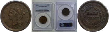 1853 Half Cent   PCGS MS-63 BN