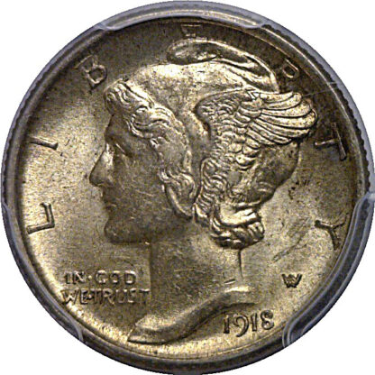 1918-D Mercury Dime   PCGS MS-63 - Image 2