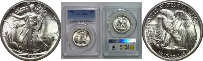1944 Walking Liberty Half Dollar   PCGS MS-65