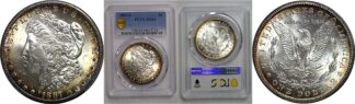 1887-S Morgan Dollar    PCGS MS-64