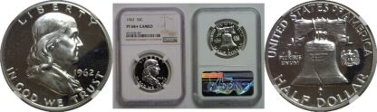 1962 Franklin Half Dollar   NGC PF-68 Star Cameo