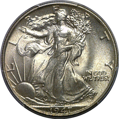 1947 Walking Liberty Half Dollar   PCGS MS-65 - Image 2