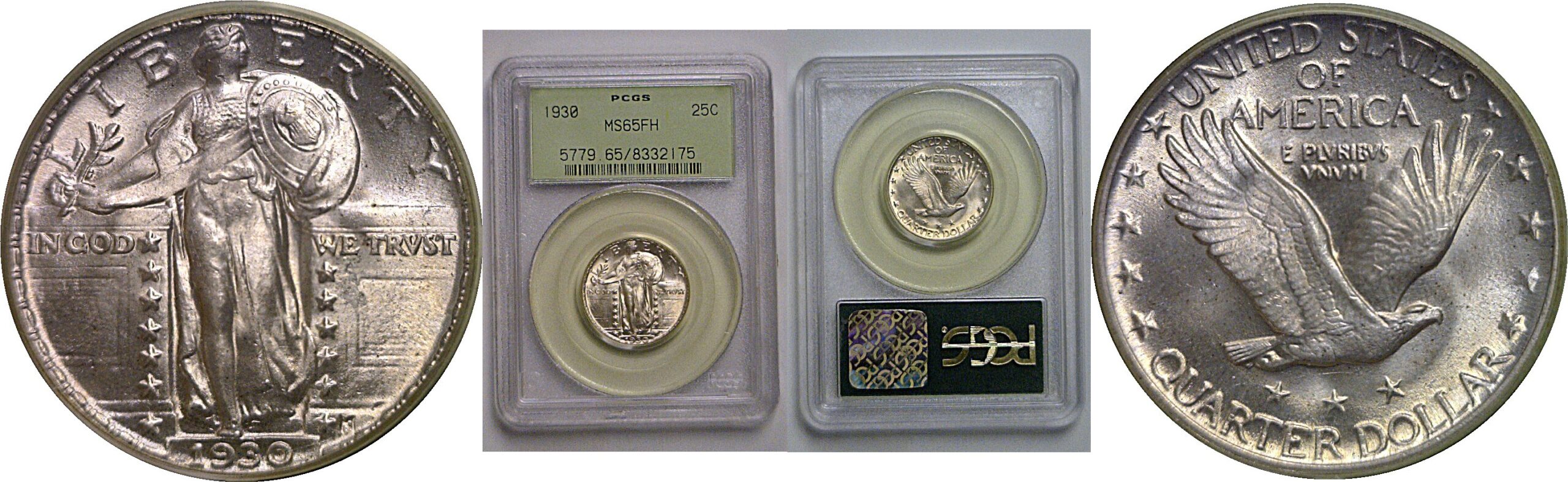 1930 Standing Liberty Quarter   PCGS MS-65 FH