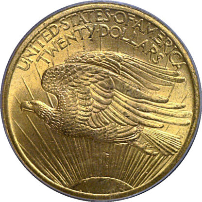1907 $20 St. Gaudens   PCGS MS-64  CAC - Image 3