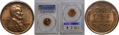 1955 Doubled Die Obverse  Lincoln Cent   PCGS MS-64+ RD