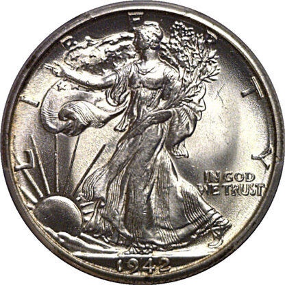 1942-D Walking Liberty Half Dollar   PCGS MS-65 - Image 2