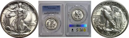 1942-D Walking Liberty Half Dollar   PCGS MS-65