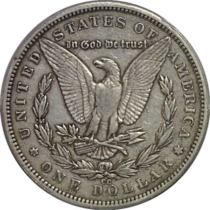 1893-CC Morgan Dollar   PCGS XF-45 - Image 3