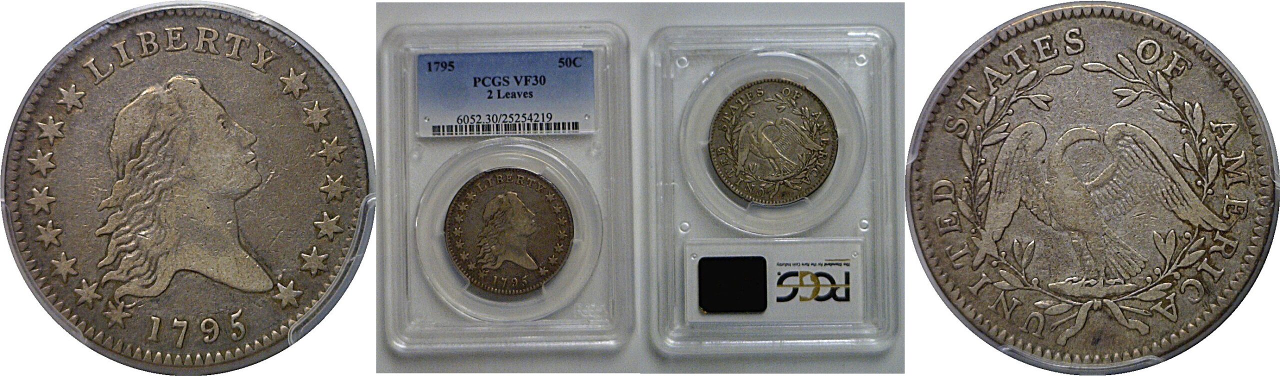 1795 Flowing Hair Half Dollar   PCGS VF-30