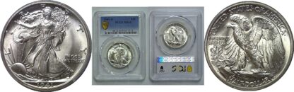 1941-D Walking Liberty Half Dollar   PCGS MS-64
