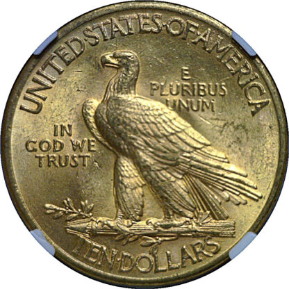 1926 $10 Indian   NGC MS-62 - Image 3