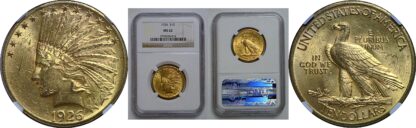 1926 $10 Indian   NGC MS-62