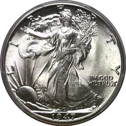 1947-D Walking Liberty Half Dollar   PCGS MS-65 - Image 2