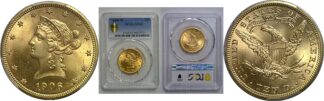 1906-D  $10 Liberty     PCGS MS-65