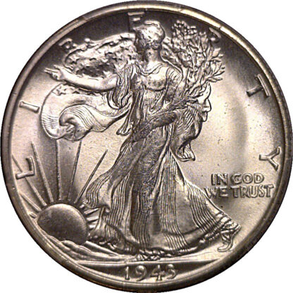 1943-S Walking Liberty Half Dollar    PCGS MS-65+ - Image 2
