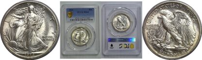 1916 Walking Liberty Half Dollar   PCGS MS-64