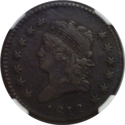 1812  Large Cent     NGC VF-30 - Image 2