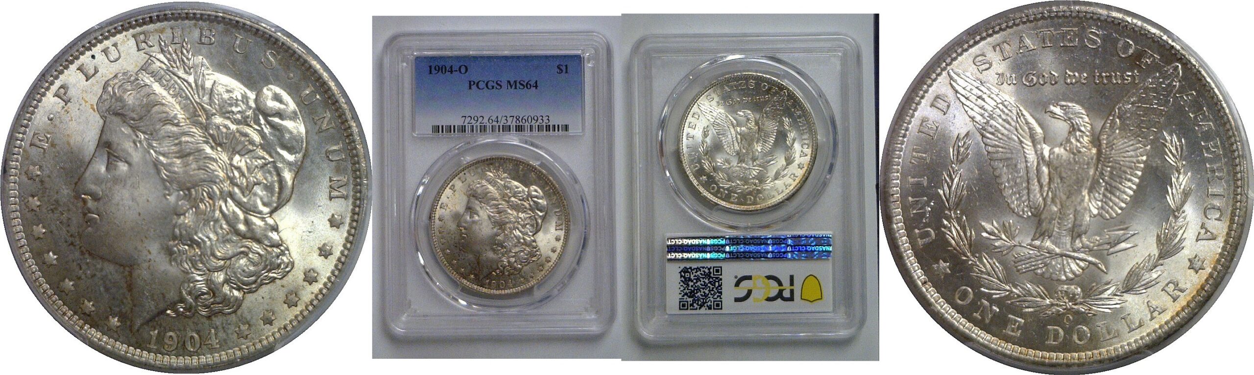 1904-O Morgan Dollar   PCGS MS-64