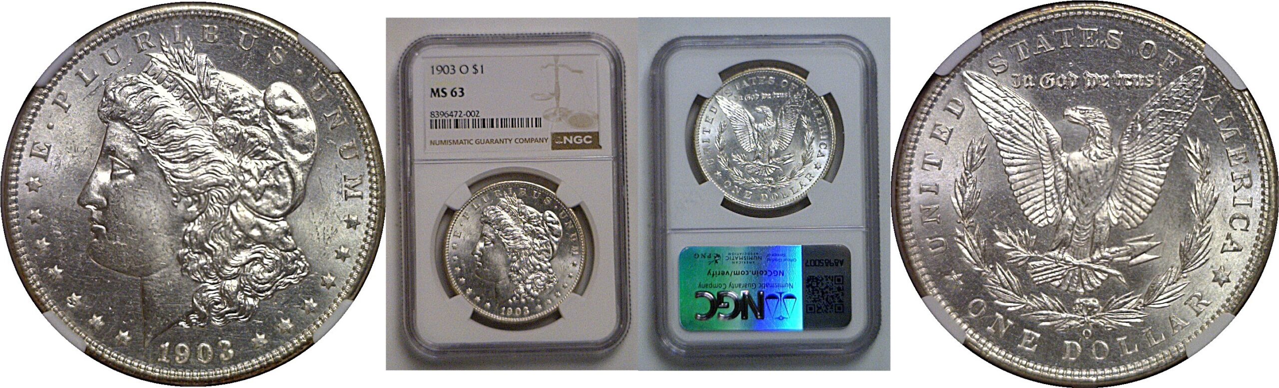 1903-O Morgan Dollar   NGC MS-63