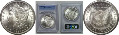 1885-CC Morgan Dollar   PCGS MS-64